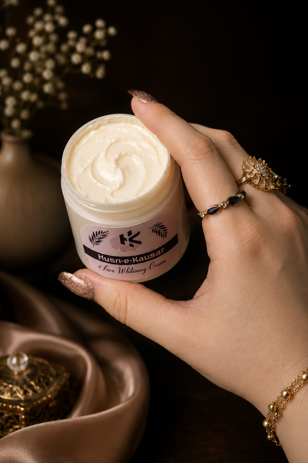Husn-e-Kausar Hand, Feet & Face Whitening Cream