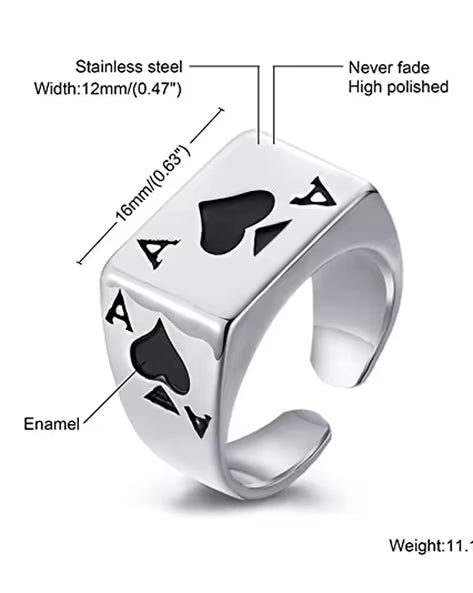 Silver-Plated Band Ring