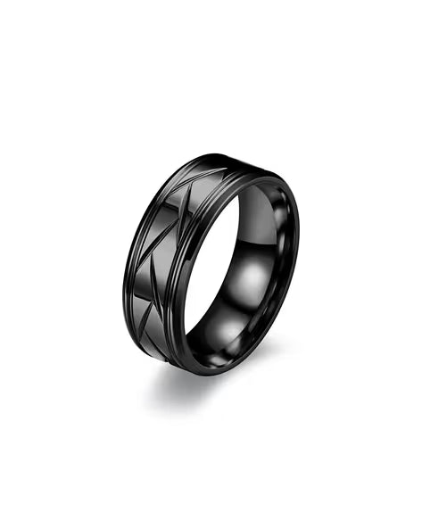 Self-Design Black RIng