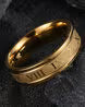 Gold-Plated Roman Ring