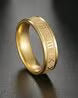 Gold-Plated Roman Ring